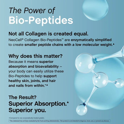 Collagen Bio-Peptides Powder 20oz Grassfed Collagen Protein