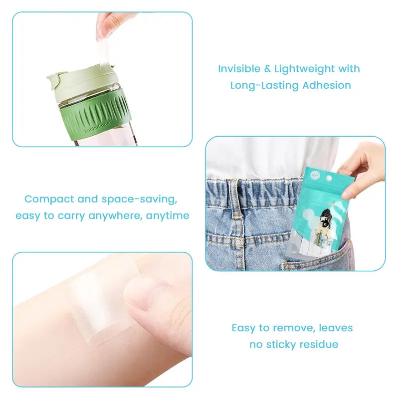 Double-Sided Fashion Tape for Women  | Invisible, Skin-Friendly & No-Residue Body Tape for Clothing | Safe for Sensitive Skin