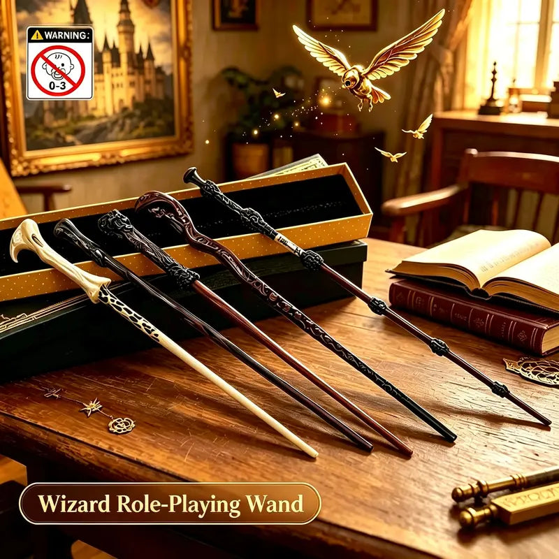 Fantasy Resin Magic Wand – Magical Mist Effect Role-Playing Prop