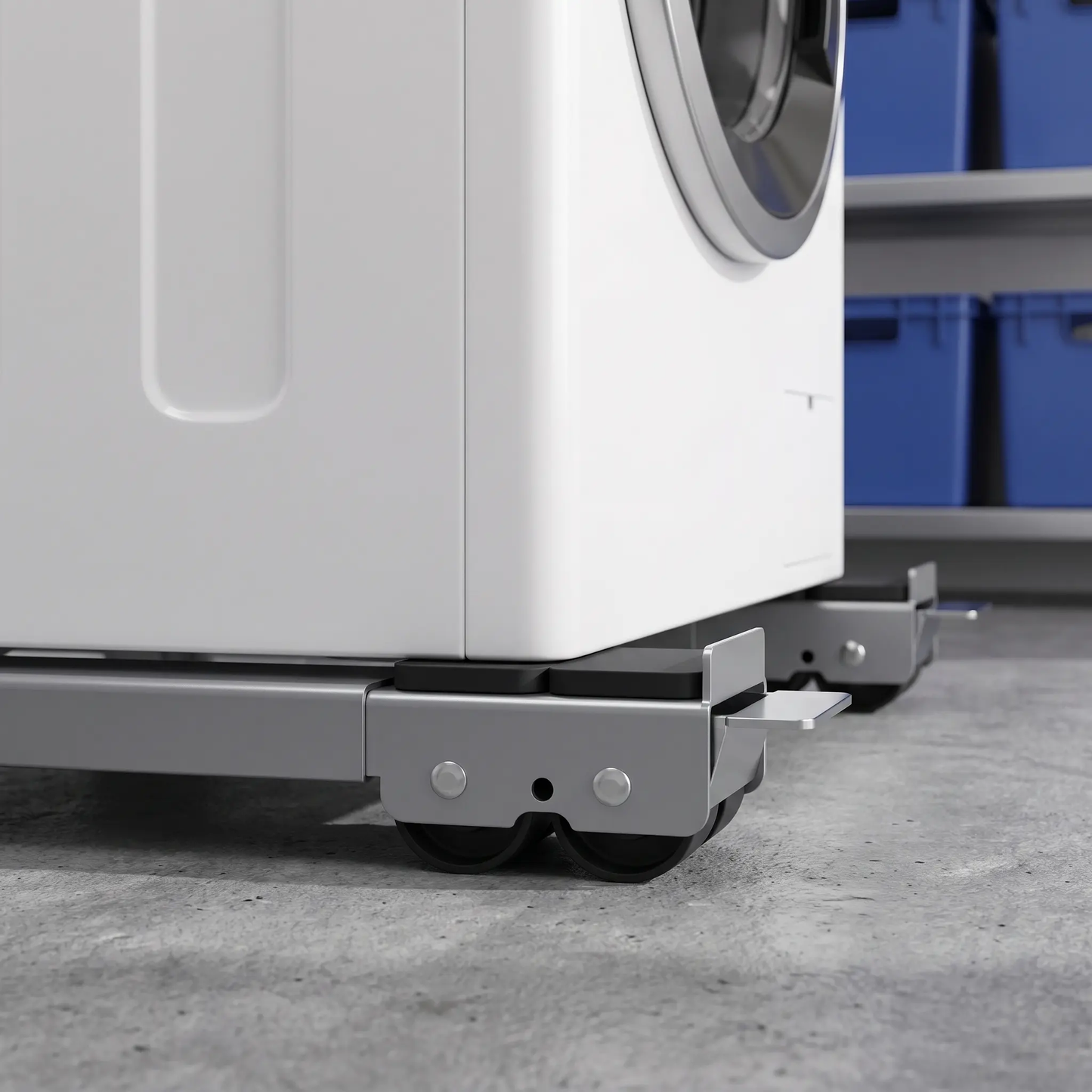 Homeessentials 2-Pack Adjustable Appliance Moving Dolly with Lockable Wheels