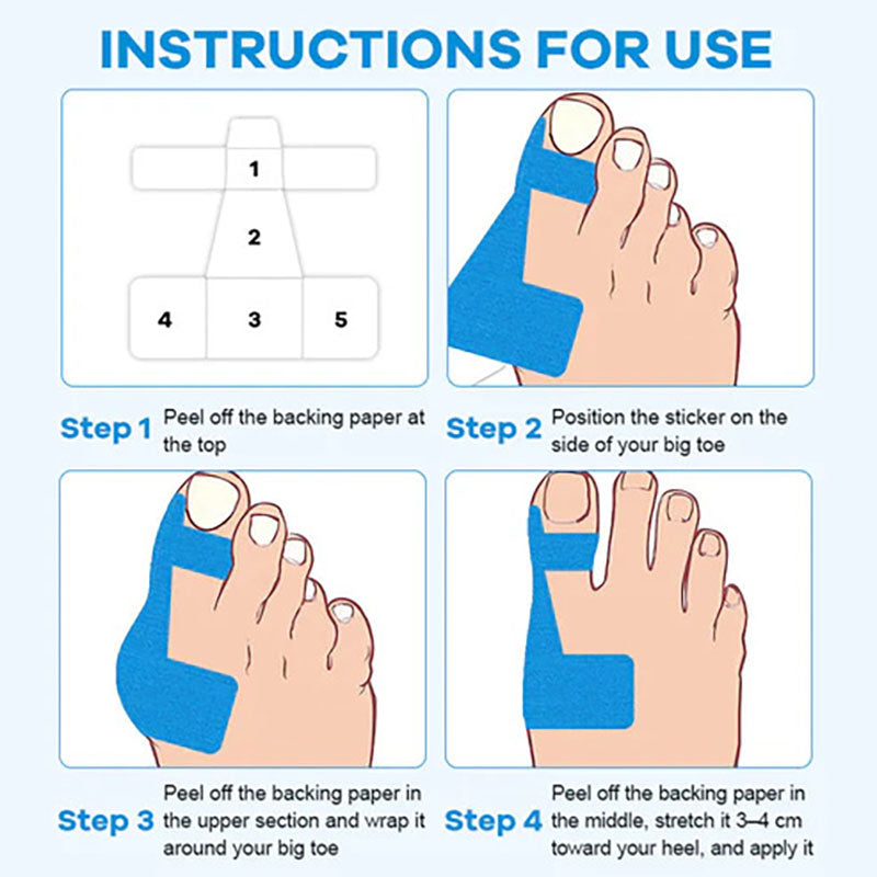 Bunion Correction Muscle Tape🦶 The Easier Way To Support & Protect Your Bunion Every Day