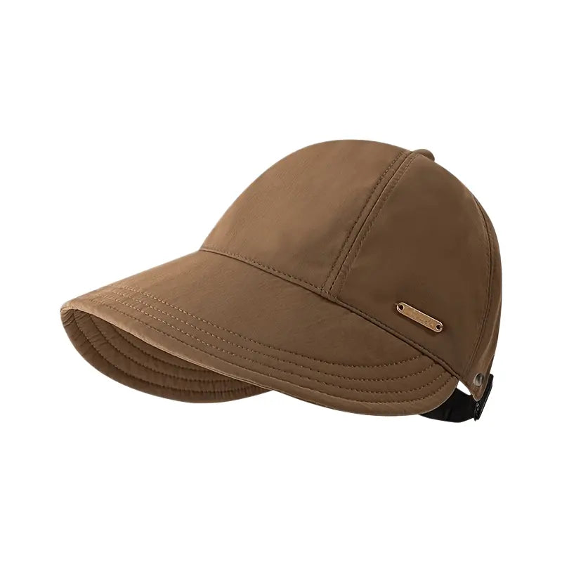1/2/4 Pack Women's Wide Brim Sun Visor Hat - UPF 50+ Open Top Cap for Ponytails, Golf, and Beach