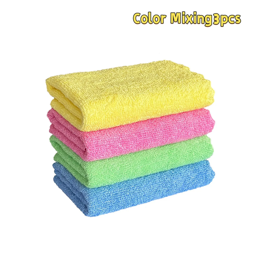 4-Layer Thickened Microfiber Kitchen Cleaning Cloth
