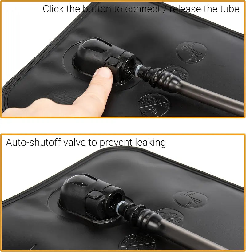 2L Leak-Proof Food Grade Hydration Bladder – Hydropack Water Reservoir Replacement Pouch