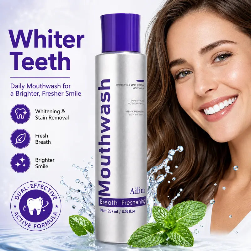 Ailim Whitening & Stain Removal Mouthwash – Fresh Breath & Brighter Smile