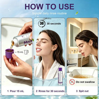 Ailim Whitening & Stain Removal Mouthwash – Fresh Breath & Brighter Smile