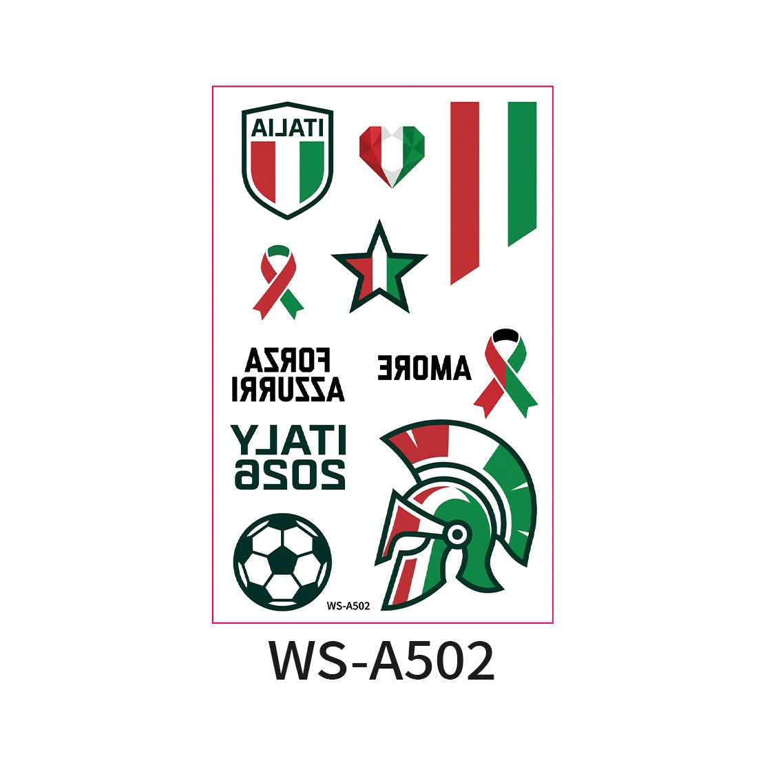 World Cup Country Flag Temporary Tattoos – Show Your Team Pride! （10PCS）