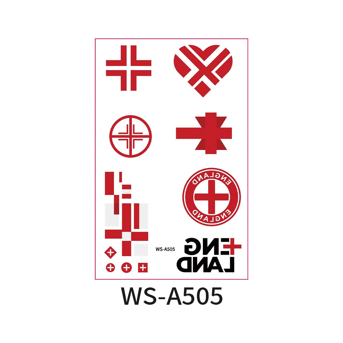 World Cup Country Flag Temporary Tattoos – Show Your Team Pride! （10PCS）