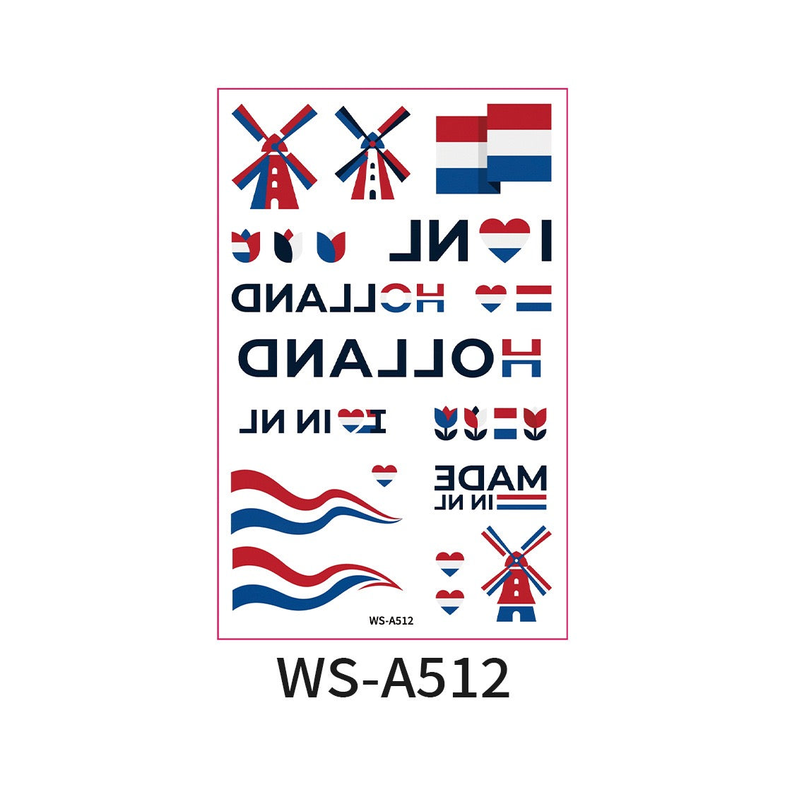 World Cup Country Flag Temporary Tattoos – Show Your Team Pride! （10PCS）