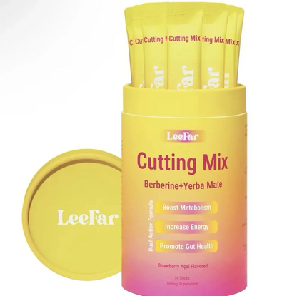 Leefar Cutting Drink Mix – Berberine, Chromium, 5-HTP, Yerba Mate & Magnesium